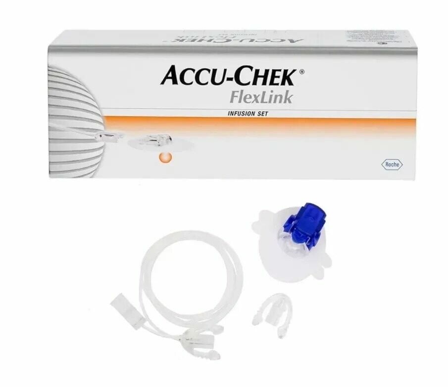 Канюли "Акку-Чек Флекс-Линк" 8мм (Accu-Chek FlexLink), 1 шт. в упаковке