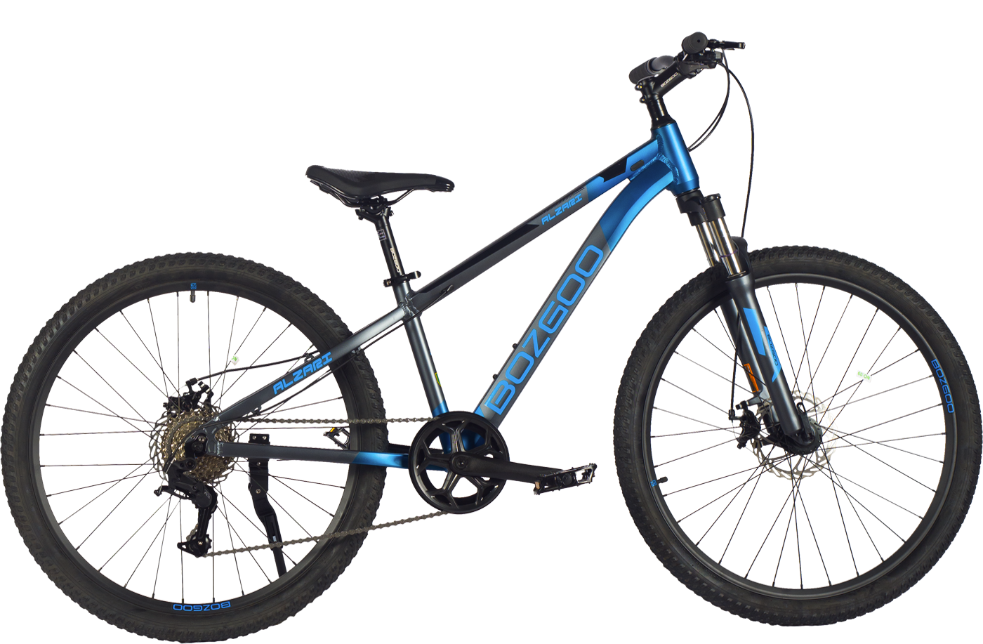 Велосипед Bozgoo Alzari GRAY/BLUE