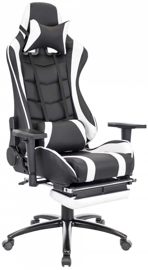 Игровое кресло для геймеров Everprof Lotus S1 обивка: искусственная кожа, цвет: белый