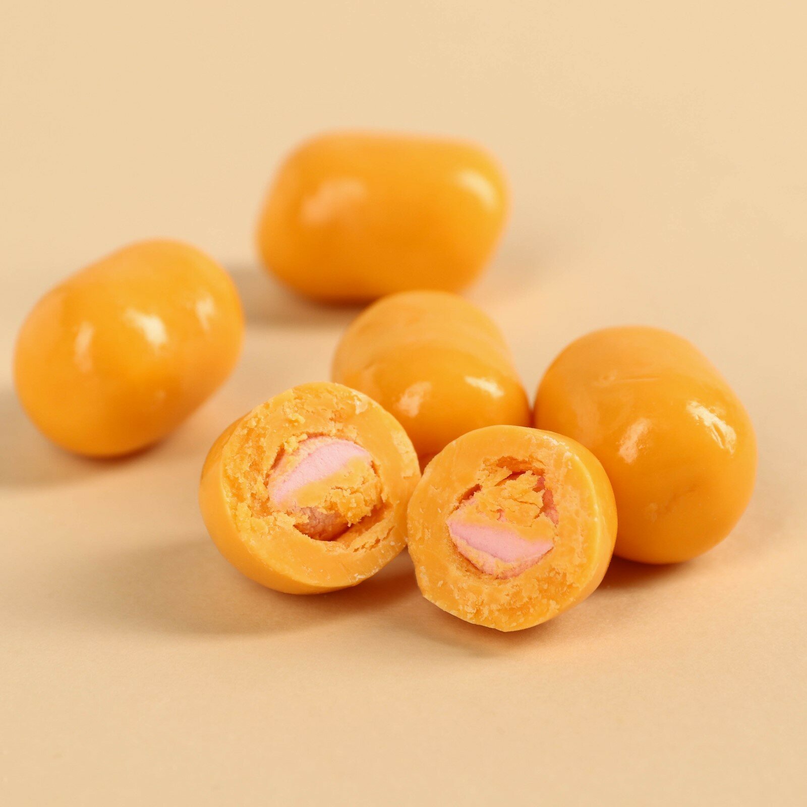 Маршмеллоу в шоколаде «Любовь», вкус: апельсин, 50 г. - фотография № 2