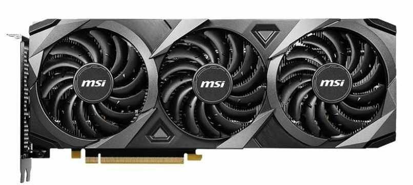 Видеокарта MSI PCI-E 4.0 RTX 3060 Ti VENTUS 3X 8G OC LHR NVIDIA GeForce 256 GDDR6 1695/14000/HDMIx1/DPx3/HDCP Ret