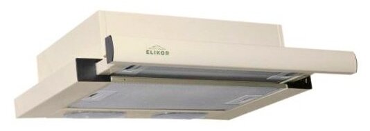 Вытяжка ELIKOR Интегра 45П-400-В2Л (крем/крем) (крем/крем 200Вт 2 скорости механическое управление)