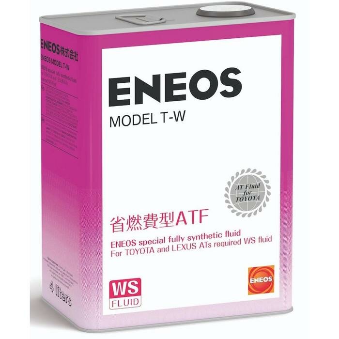 Eneos Масло трансмиссионное ENEOS Model T-W, WS, 4 л