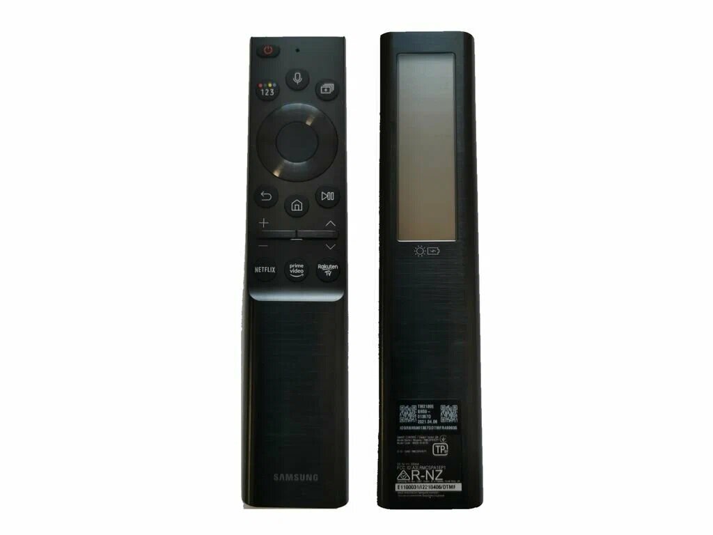 Оригинальный пульт Samsung BN59-01357C TM2180E для Smart TV 2021 года с солнечной батареей Typ-C зарядкой, кнопками NETFLIX