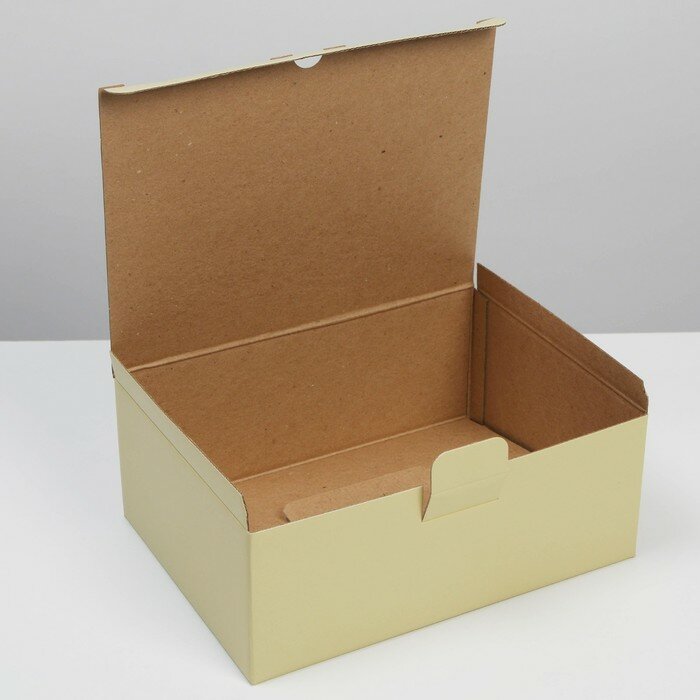 Коробка складная «Бежевая», 26 х 19 х 10 см - фотография № 7