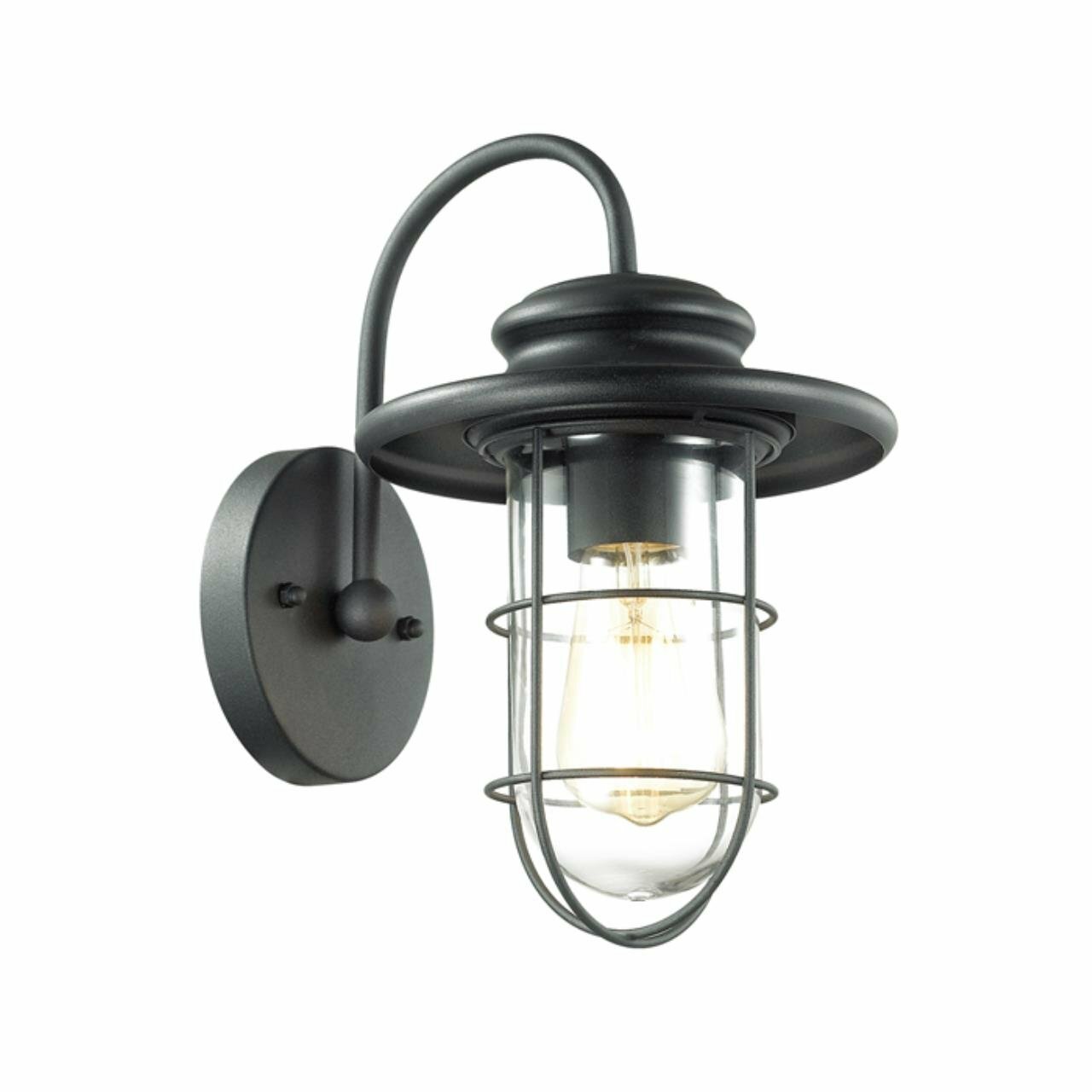 Odeon Light Накладной Уличный светильник Odeon Light HELM NATURE 4171/1W чёрный