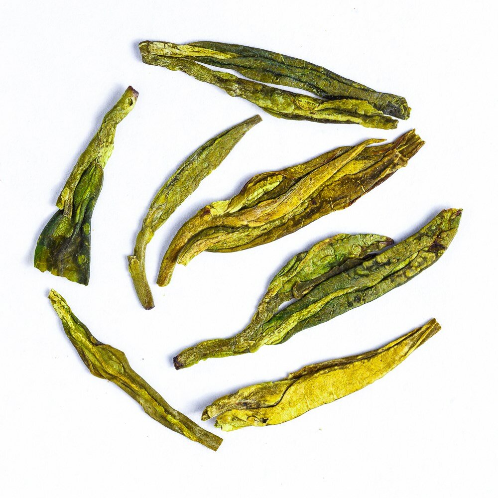 Зелёный чай "Лун Цзин" (колодец дракона) 50 гр - фотография № 1