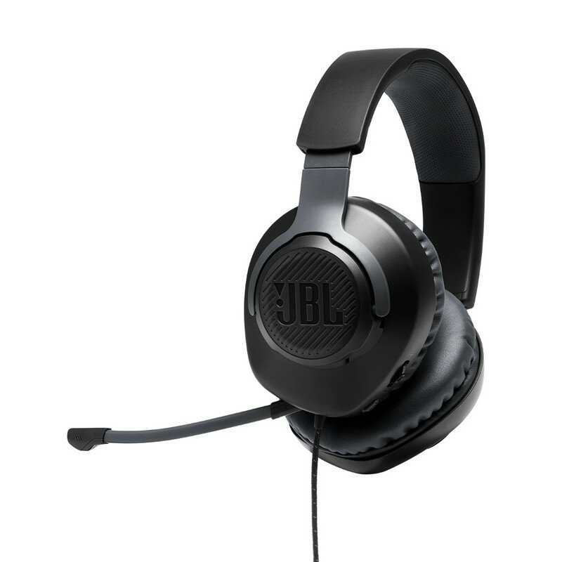 Наушники JBL Quantum 100 черные (JBLQUANTUM100BLK)