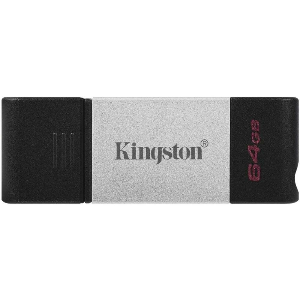 USB Flash накопитель 64GB Kingston DataTraveler 80 (DT80/64GB) USB Type C Черный