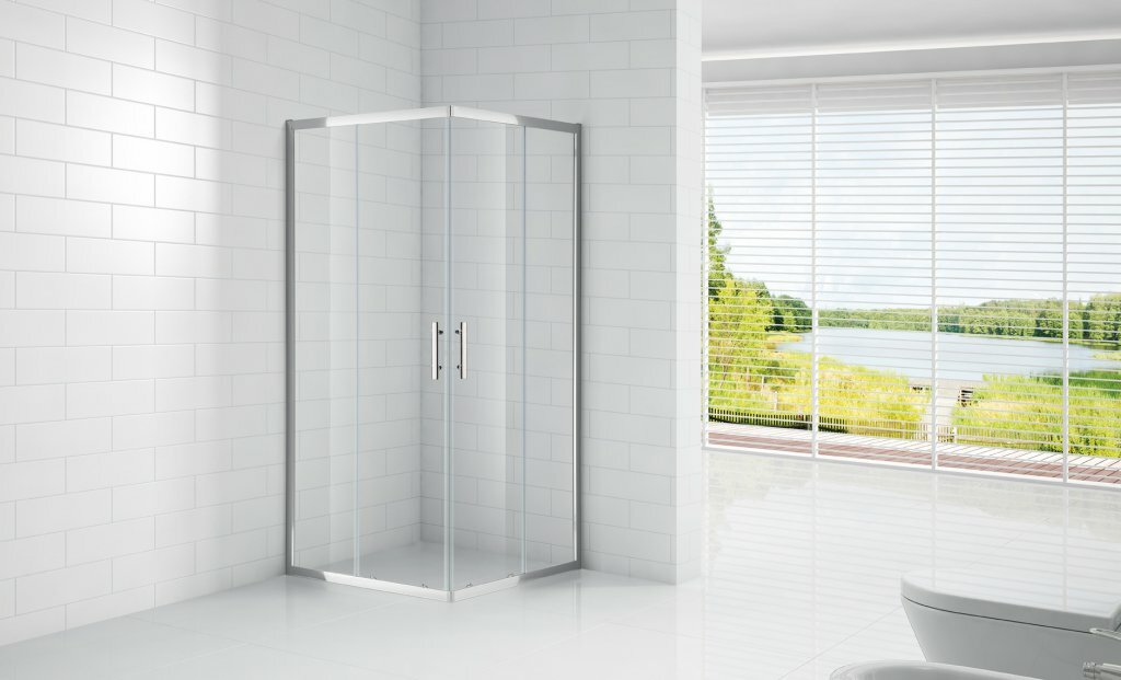 Душевой уголок Cezares Eco ECO-O-A-2-100-C-Cr 100x100