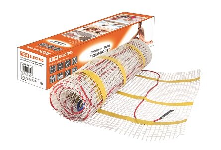 Tdm Мат нагревательный "Комфорт" МН двухжильный, 750 Вт SQ2501-0005