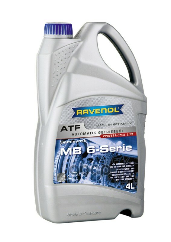 Ravenol^4014835733398 Масло Трансмиссионное Ravenol Atf Mb 6-Serie (4л) New Ravenol арт. 4014835733398