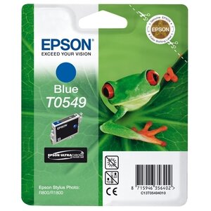 Epson Картридж Epson T0549 Blue синий Stylus Photo R800 R1800 C13T05494010