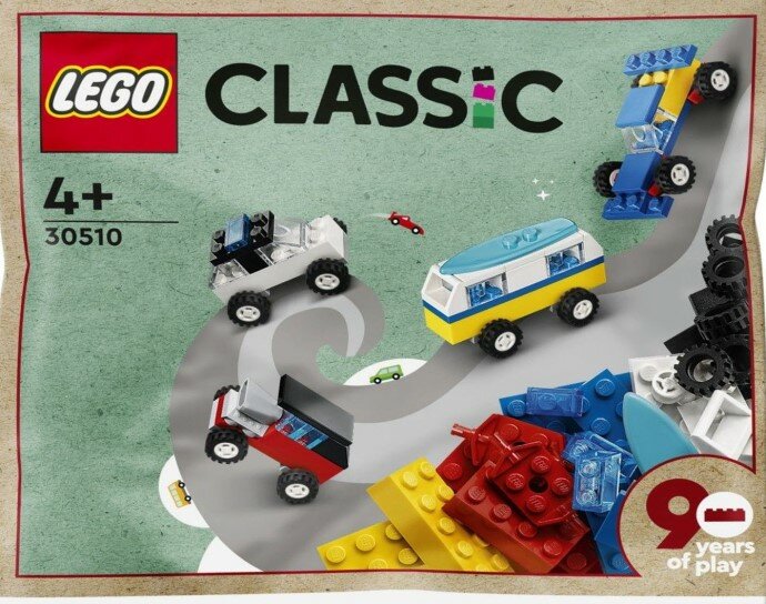 Конструктор Lego 30510 90 лет автомобилям