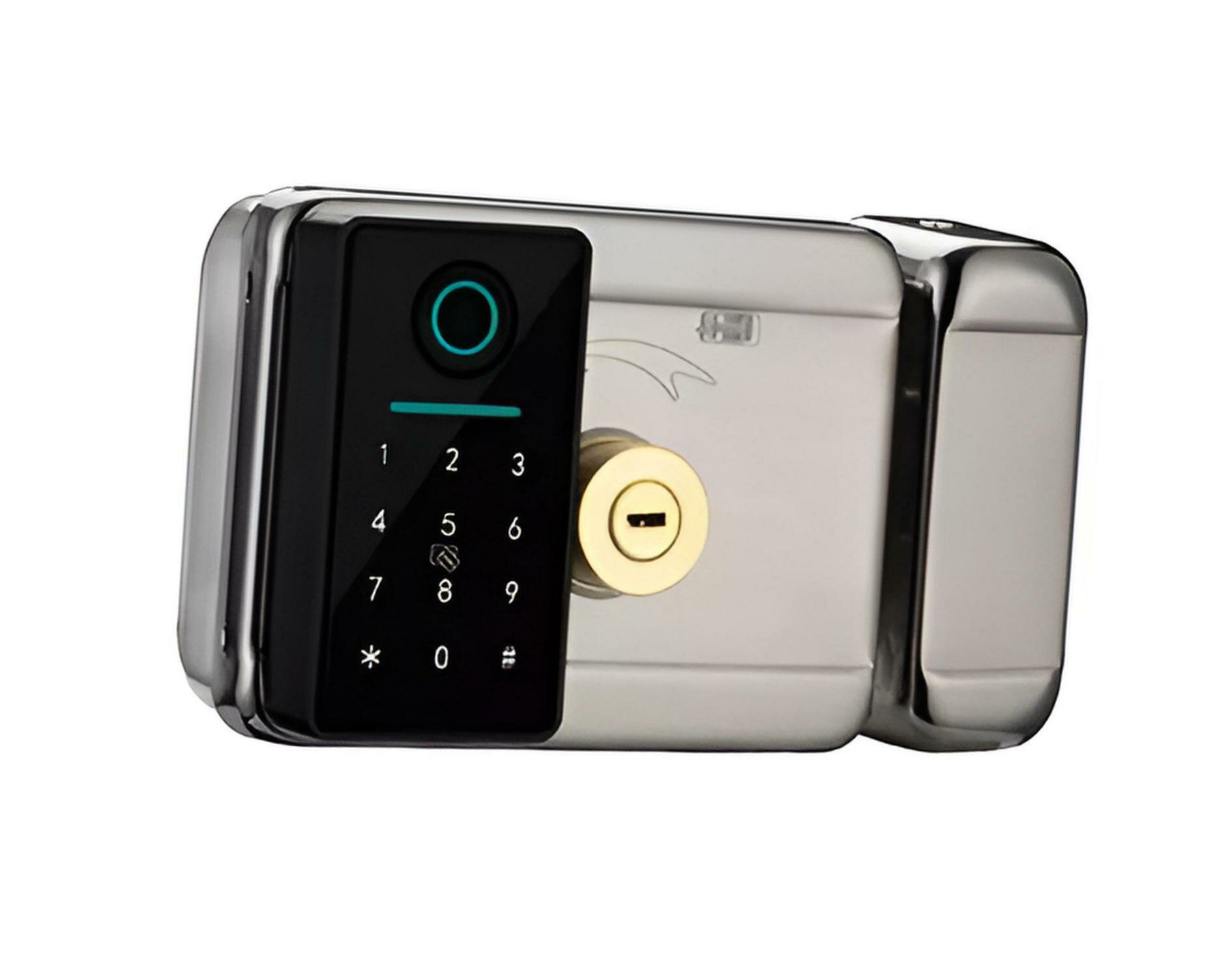 HDком СЛ-812.3 Туйя-WiFi (F1660EU) - биометрический Wi-Fi кодовый замок на дверь (толщина двери: 30-90 мм / приложение: Tuya/Smartlife) — фото 4