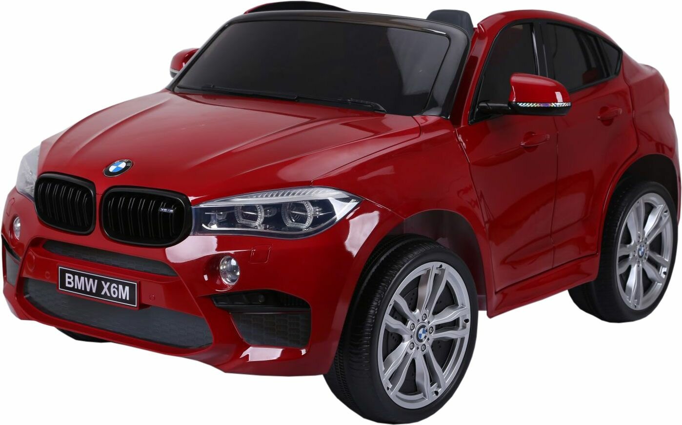 Электромобиль RiverToys BMW X6 M JJ2168 Вишневый глянец