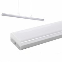 Линейный светильник серии LINER/M 100W 4000К, 2400х75х35мм Silver