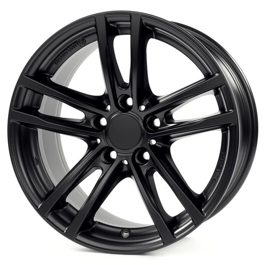 Rial Литые колесные диски Rial X10 Black 7x16 5x112 ET52 D66.5 Чёрный ...