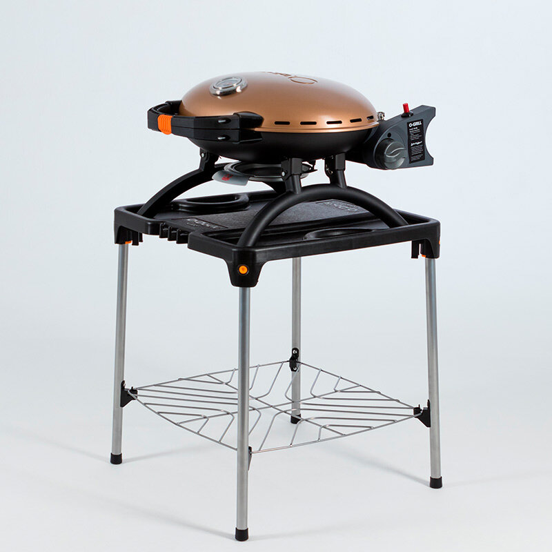 Газовый гриль O-GRILL 500MT gold (золотой) - фотография № 7