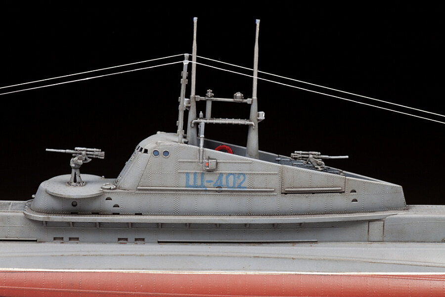 ZVEZDA Сборная модель Советская подводная лодка "Щука" - фото №5
