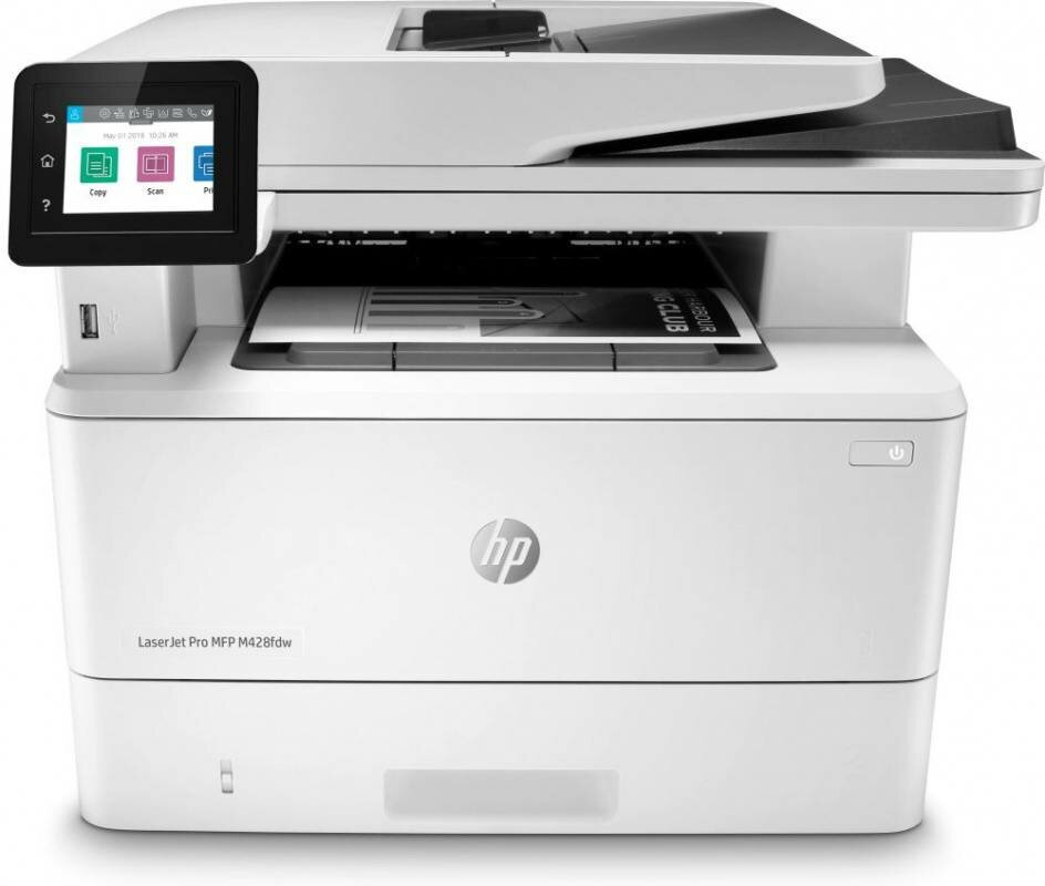 МФУ HP LaserJet Pro M428fdw белый/черный (w1a30a)