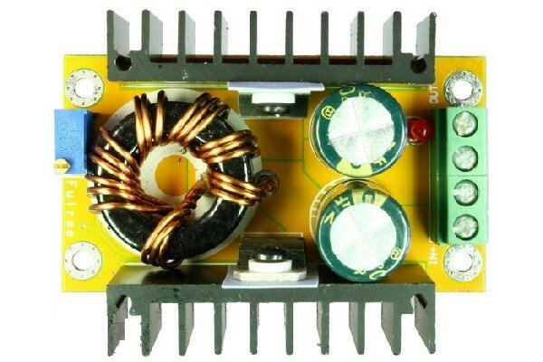 Преобразователь DC-DC повышающий U012V 10В-32В в 12В-35В (150Вт макс)