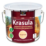 Krasula 3л бесцветный, защитно-декоративный состав для дерева и древесины Красула, пропитка, лазурь - изображение