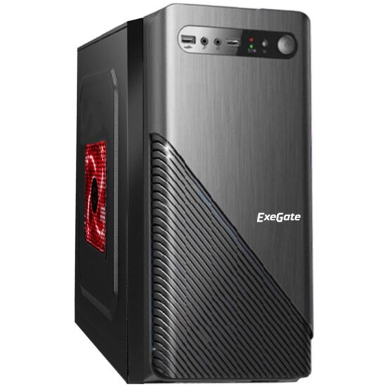  EXEGATE Minitower BAA-103 Black mATX AAA450 EX277799RUS