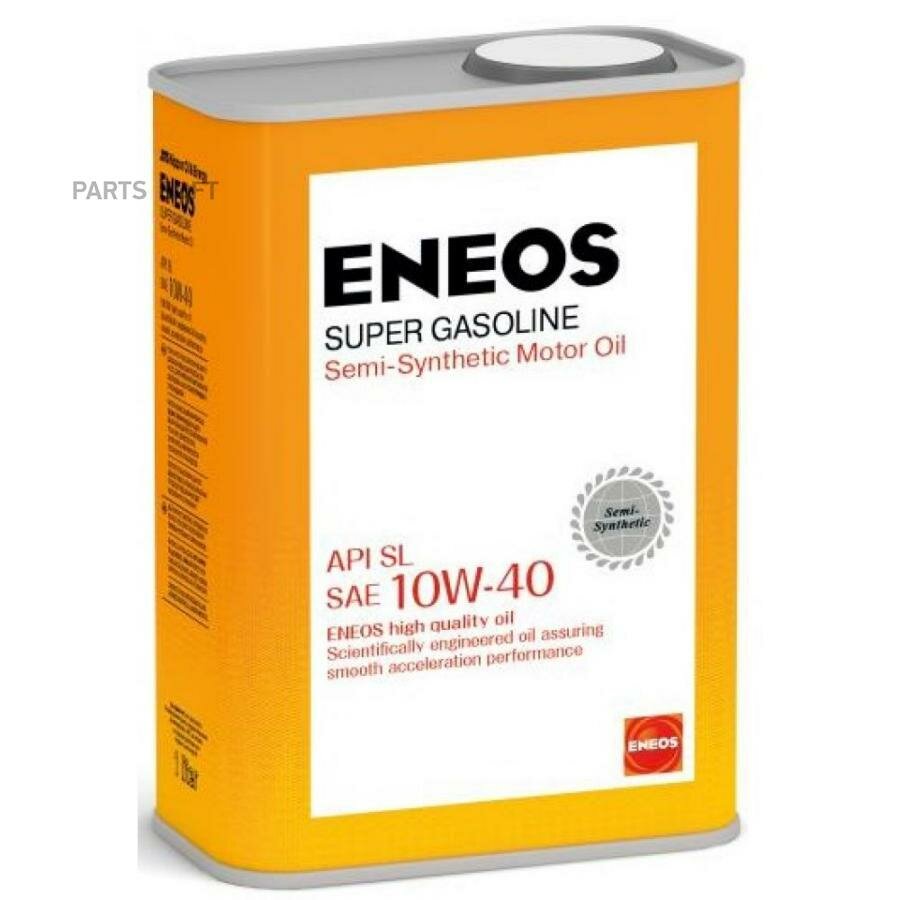 eneos super gasoline 10w40(1l)_масло моторн.! полусинт.\api sl, acea a3, mb 229.1, vw 502/505