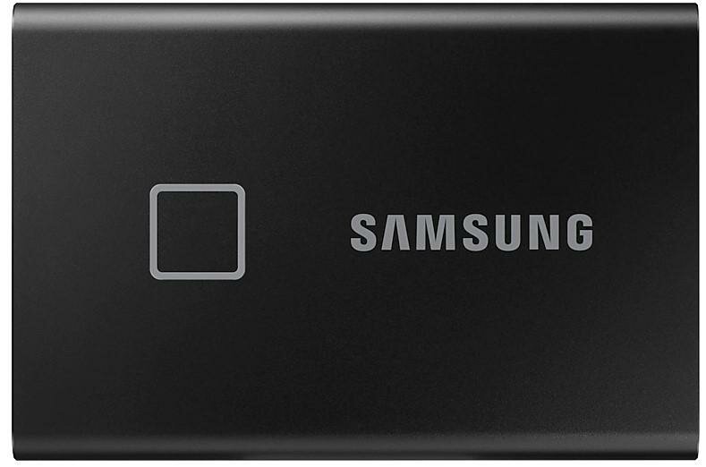 Внешний SSD диск 1.8" 1 Tb USB Type-C Samsung T7 Touch (MU-PC1T0K/WW) черный