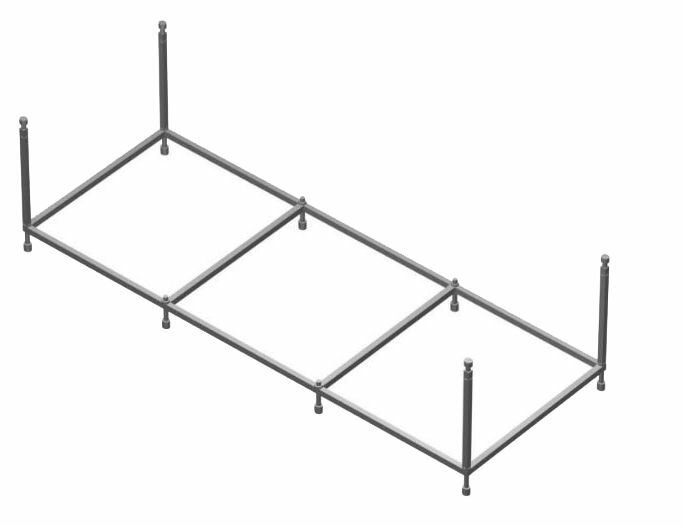Каркас для ванны Am.Pm Sensation W30A-180-080W-R 180х80