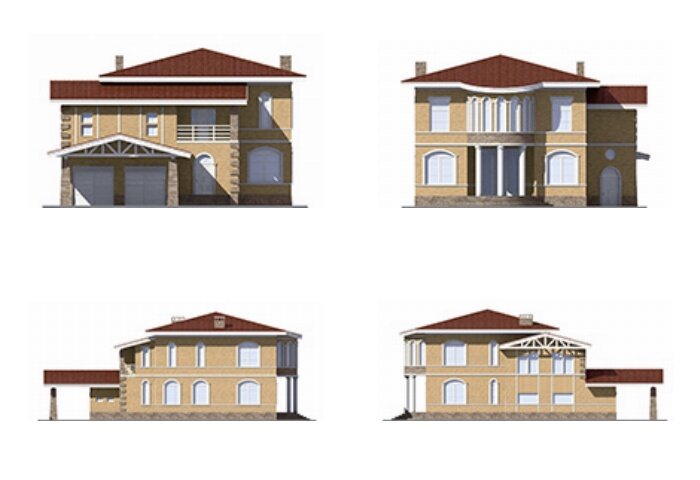 Проект дома Plans-67-65 (313 кв.м, газобетон) - фотография № 3