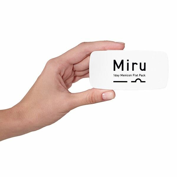 Линзы контактные однодневные мягкие Miru 1day Flat Pack Menicon (-5,00/8,6/14,2) 30шт