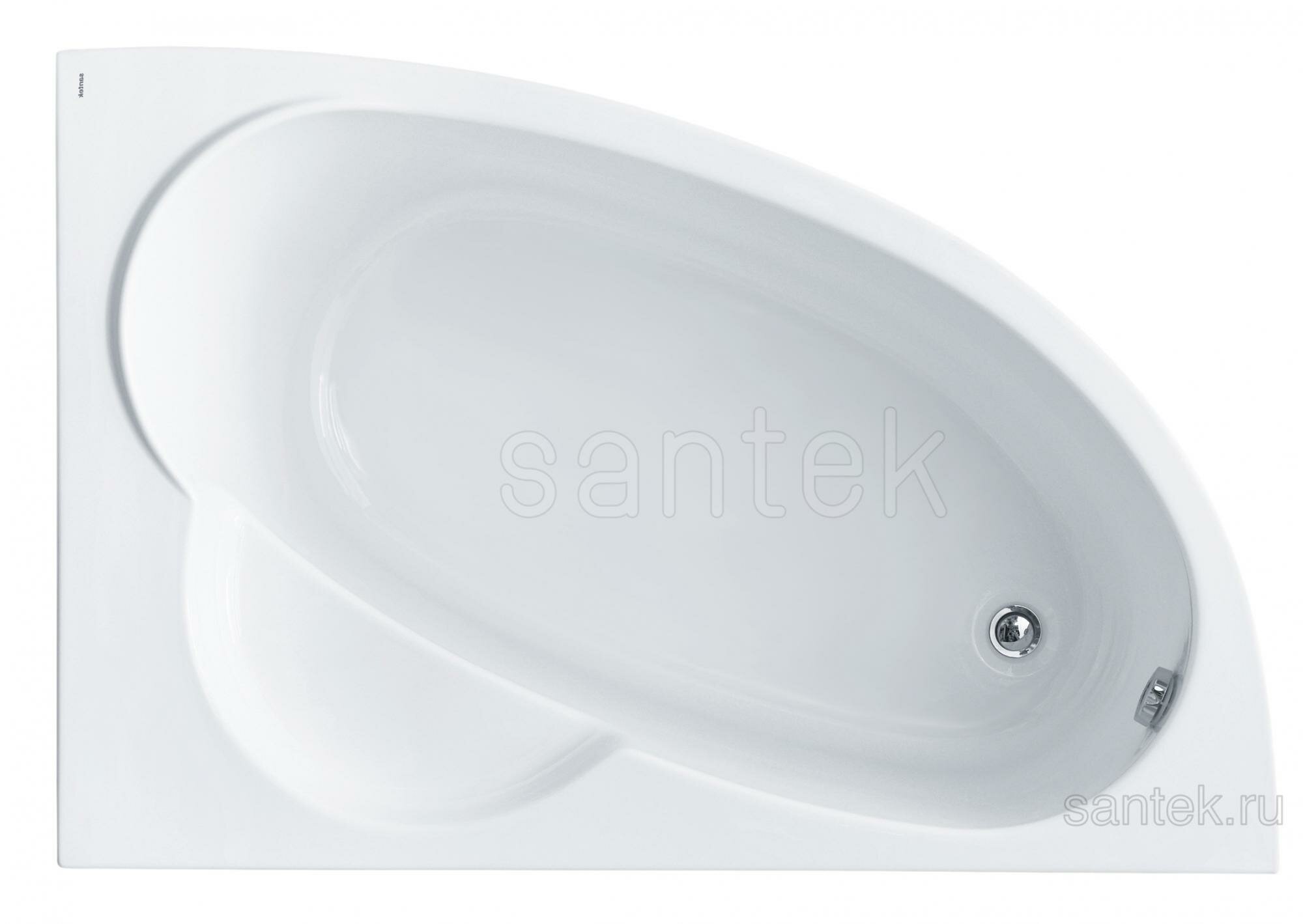 Santek Ванна акриловая Шри-Ланка 150х100 R 1WH302395 правая Santek