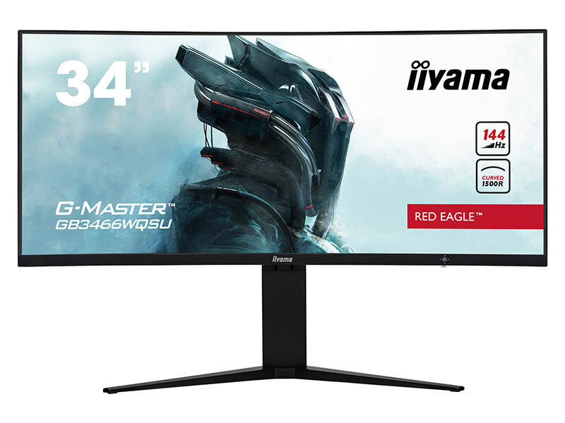 34" Монитор Iiyama G-Master GB3466WQSU-B1 3440x1440 144 Гц *VA