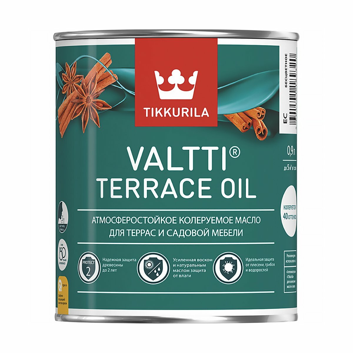 Масло-воск Tikkurila Valtti Terrace Oil