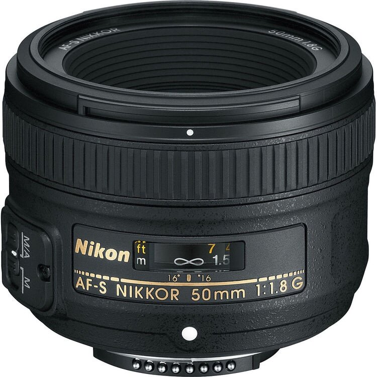  Nikon 50mm f/1.8G AF-S Nikkor (