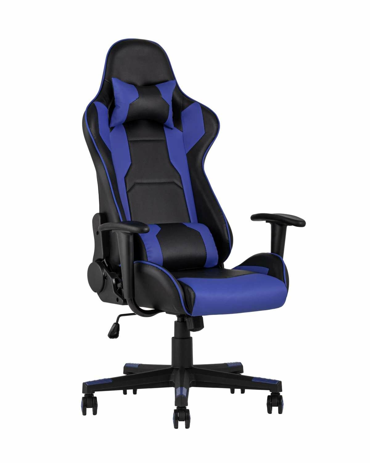 Кресло игровое TopChairs Diablo синее 64х53х135