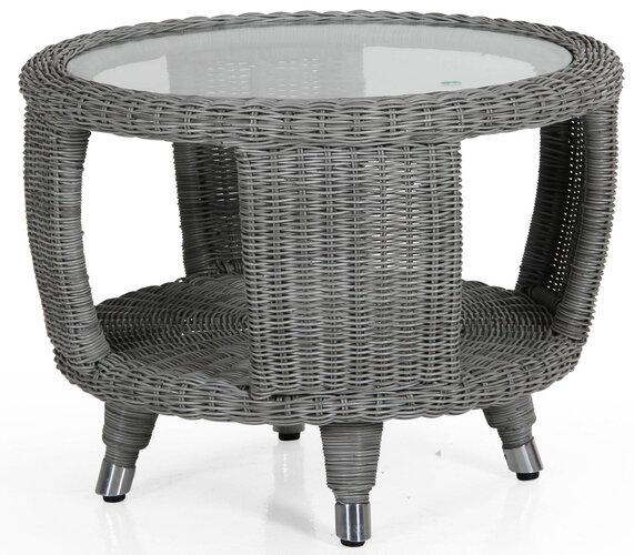 Плетеный стол Raivola, серый