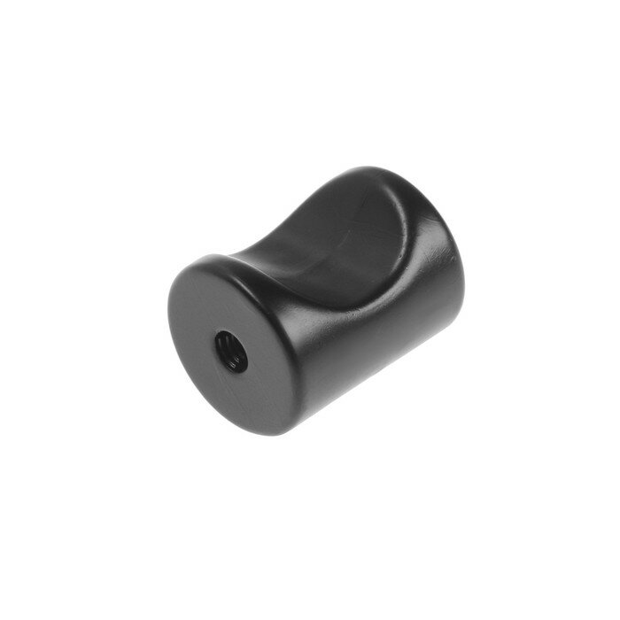 Ручка-кнопка CAPPIO, РК102, d=18 мм, пластик, цвет черный - фотография № 2