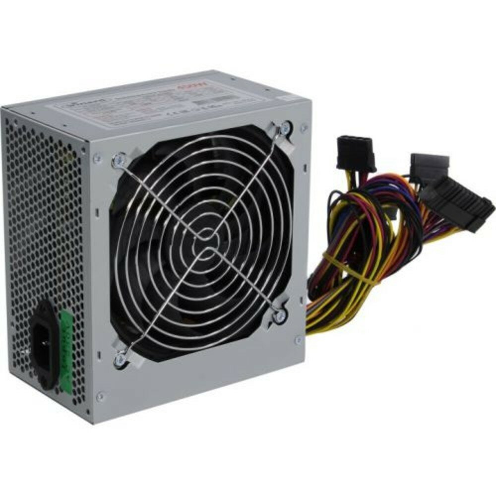 Блок питания Winard 450W (450WA12) ATX, 12cm fan, 20+4pin +4Pin, 2*SATA, 1*FDD, 2*IDE silver RTL