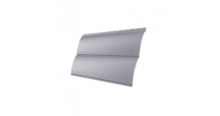 Сайдинг Блок-хаус new Satin 0,5 мм: Цвет Ral 7004, Покрытие Satin, Толщина металла 0,5 мм