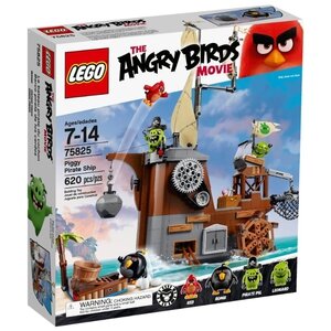 Lego Конструктор LEGO The Angry Birds Movie 75825 Пиратский корабль Свинок