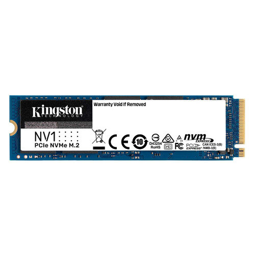 SSD накопитель Kingston NV1 SNVS/2000G 2ТБ, M.2 2280, PCI-E 3.0 x4, NVMe