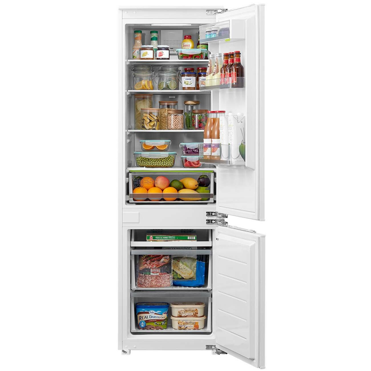 Встраиваемый холодильник комби Midea MDRE354FGF01M - фотография № 1