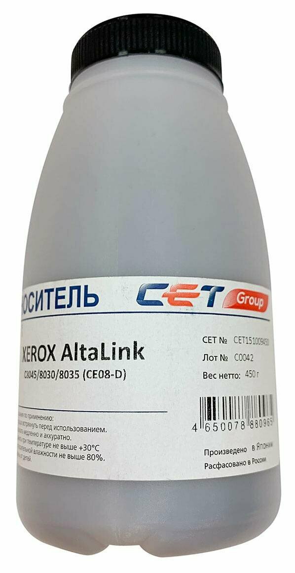 Девелопер CE08-D CET для XEROX AltaLink C8045/8030/8035, Color C60/70 (Japan), 450г/бут