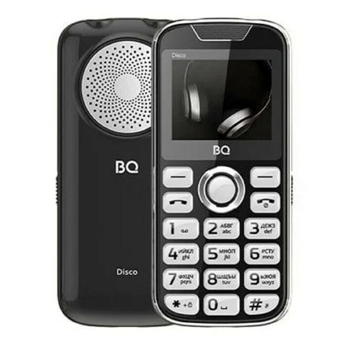 BQ Сотовый телефон BQ M-2005 Disco, 2.0", 2sim, 32Мб, microSD, BT 3.0, 1600мАч, фонарик, черный