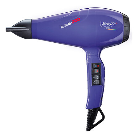 Фен для волос BaByliss Pro Luminoso BAB6360IPE 2 насадки