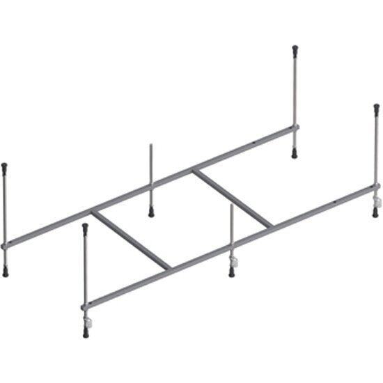 Каркас для ванны Am.pm Gem W90A-160-070W-R серый