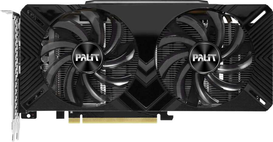 Видеокарта Palit PCI-E PA-GTX1660 DUAL 6G NV GTX1660 6144Mb 192 GDDR5 1530/8000 DVIx1/HDMIx1/DPx1/HD